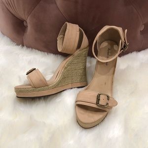 Nude Wedges Michael Antonio